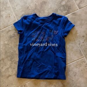 Vineyard Vines Kids Vibrant Blue Tee
